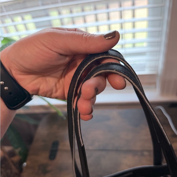 Marc Jacobs Black Saffiano Leather Tote with Double Straps - Picture 8 of 8